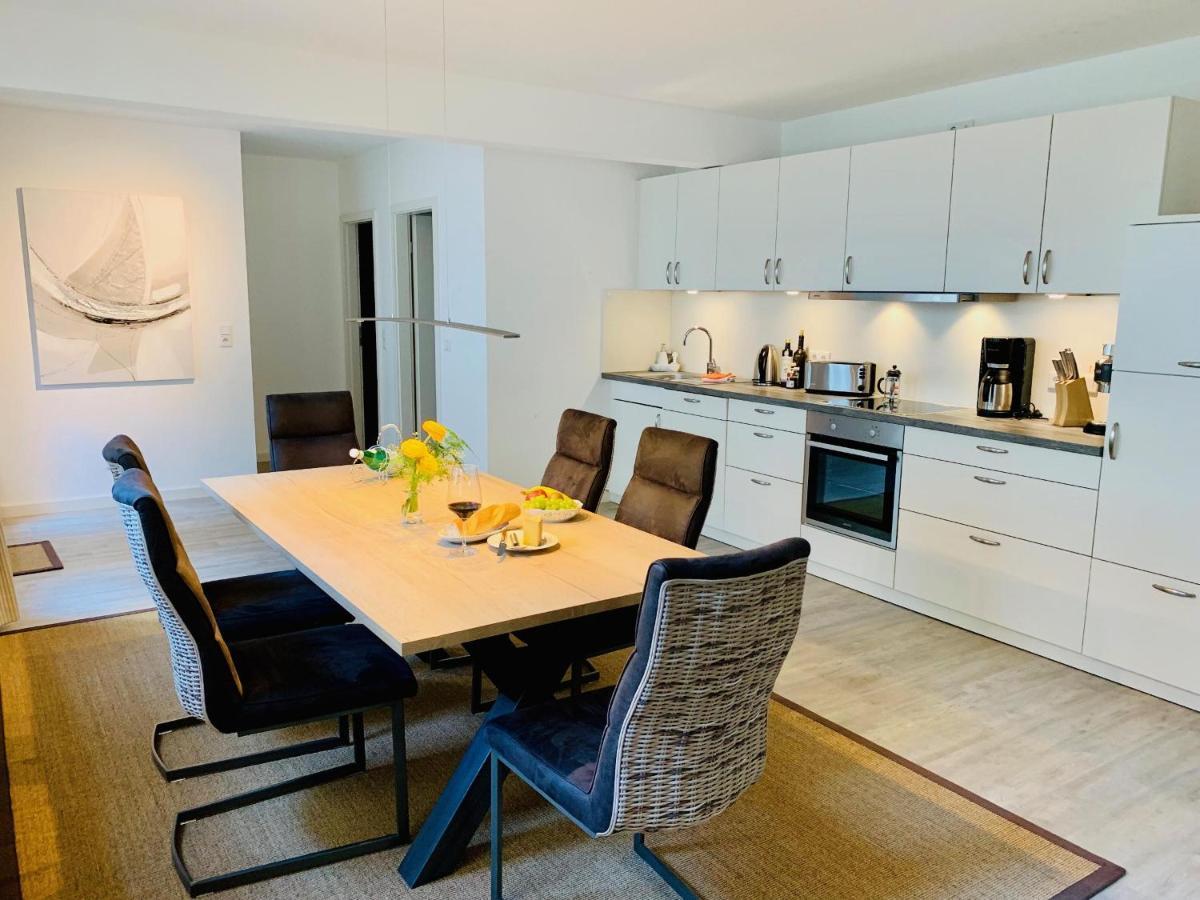 Fewo1846 - Atrium - Luxurioese Wohnung Mit 3 Schlafzimmern Und Balkon Im Stadtzentrum Flensburg Kültér fotó