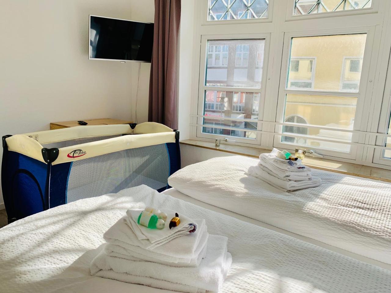Fewo1846 - Atrium - Luxurioese Wohnung Mit 3 Schlafzimmern Und Balkon Im Stadtzentrum Flensburg Kültér fotó
